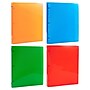 JAM Paper 1/2" 3-Ring Flexible Poly Binders, Assorted Colors, 4/Pack (PB75237ASSRT)~#|#~91A64CF2-368C-44B4-959F238D296565D6_sc7