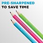 Ticonderoga Neon Pre-Sharpened Wooden Pencil, #2 Medium Lead, 18/Pack (X13018)~#|#~91A67CD4-E4E8-4600-B2F1C5CA9F111AD3_sc7
