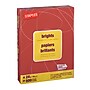 Staples Brights Multipurpose Paper, 24 lbs., 8.5" x 11", Red, 500/Ream (20104)~#|#~91A76AEE-8E79-4B64-A5CCB8681FFBA063_sc7