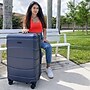 DUKAP Sense 20" Hardside Suitcase, 4-Wheeled Spinner, TSA Checkpoint Friendly, Blue (DKSEN00S-BLU)~#|#~91A9DA31-179F-40C2-B1A7C4419EC2FCBB_sc7