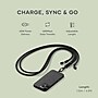 Satechi OntheGo Crossbody Lanyard Cable, Black (ST-LOTGLK)~#|#~91A9E3CD-2EBB-47AE-90DA1B03771D0CFB_sc7