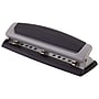Swingline Precision Pro Desktop Adjustable Hole Punch, 10 Sheet Capacity, Black/Silver (74037)~#|#~91AE6E49-6EDC-4981-B0985E80A95BB6A9_sc7