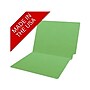 Medical Arts Press Heavy-Duty End Tab File Folder, Straight Cut, Letter-Size, Green, 40/Box (S-09458-GRN)~#|#~91B72EC5-FD02-4356-94F4160B5CCC3BAD_sc7