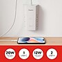 Staples TECH 6-Outlet 3-USB Port Surge Protector, 1800 Joules, White (ST62778)~#|#~91B8AE30-8CCA-45E3-AB84CFE44842EA7B_sc7
