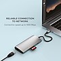 Satechi USB-C MultiPort Adapter 8K Universal Docking Station, Space Gray (ST-P8KEM)~#|#~91BE25AE-42B3-4445-9B9C665DC6B42676_sc7