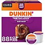 Dunkin' Turtle Love Coffee, Keurig K-Cup Pod, Dark Roast, 22/Box, 4 Boxes/Carton (5000367615CT)~#|#~91C999D6-5F91-4111-88315911156ED345_sc7