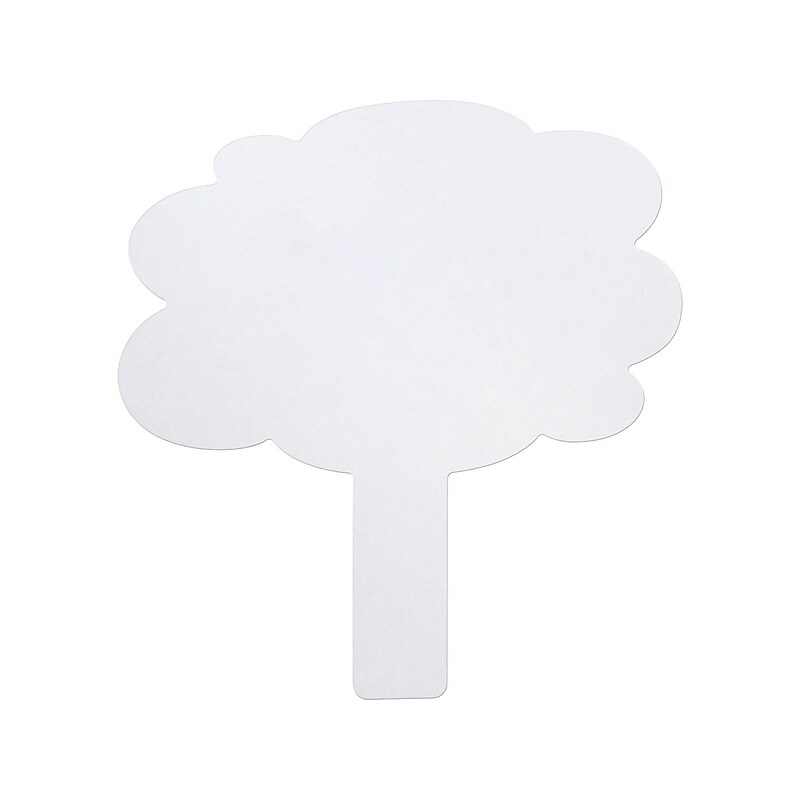 Pacon Quick Response Dry-Erase Whiteboard, 9" x 9.5", 10/Pack (PAC9011-10) image 1