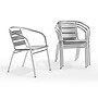 Flash Furniture Restaurant Patio Chair, Aluminum, 4 Pack (4TLH1)~#|#~91D3AE69-3A8E-4E1B-9058FC93C156C948_sc7