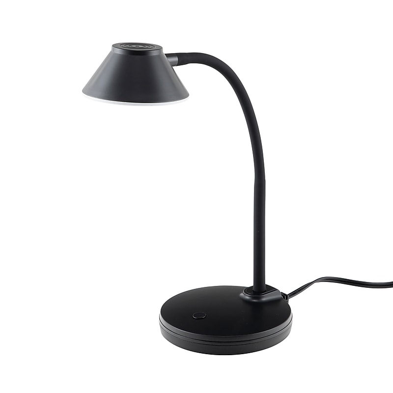 V-Light LED Desk Lamp, 13"H, Black (VL0146P) image 1
