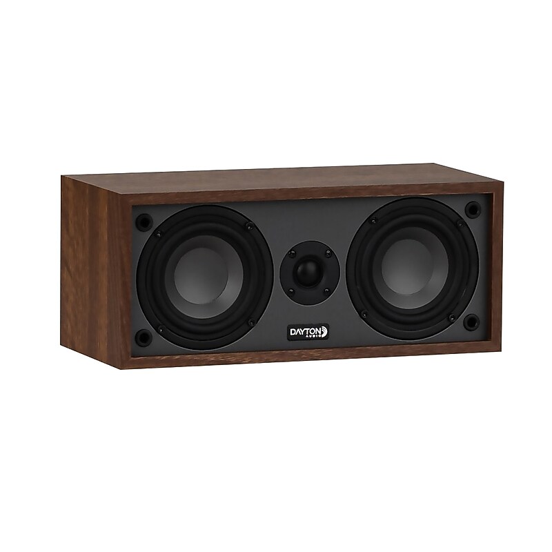 Dayton Audio Classic C40 DYTC40OAK 100W Max Center Channel Speaker, Oak image 1