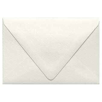 LUX A4 Contour Flap Envelopes (4 1/4 x 6 1/4) 50/Box, Quartz Metallic (1872-08-50)