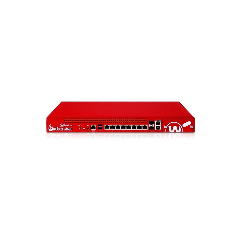 WatchGuard Firebox M690 Wired High Availability Firewall, Desktop (WGM69001603) image 1