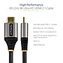 StarTech Ultra High Speed 6.6' 8KHDMI Cable, Male to Male, Black (HDMM21V2M)~#|#~91E5D4D0-9FC1-414D-AD5ECEE1E01C96FF_sc7