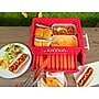 Nostalgia Game Day 4.5-Quart Hot Dog Steamer, Red (GDHDS206RDSL)~#|#~91E9DC8B-E534-4749-B1DBB152B08E8BB9_sc7