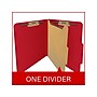 Medical Arts Press Pressboard Classification Folder, 1 Divider, 2" Expansion, Letter Size, Deep Red, 10/Box (DV-T42-14-3DRD)~#|#~91EB3D1E-361D-4731-993D6770A17E0F7D_sc7