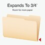 Pendaflex File Folder, 1/3-Cut Tab, Legal Size, Manila, 100/Box(753 1/3-3)~#|#~91F29B94-128F-48E4-94C81880148A3210_sc7