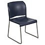 Flash Furniture HERCULES Series Plastic Contoured Stacking Chair, Navy/Gray (RUT238ANY)~#|#~91F591F0-EE84-4F63-8B5F1D4525E2C5A5_sc7