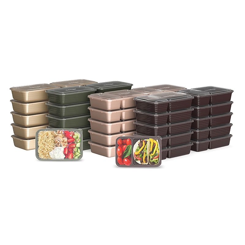 bentgo Combo Meal Prep Containers, 80/Set (BGPRPAK1-ST) image 1