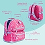 Bentgo Kids School Backpack, Medium, Rainbows and Butterflies (BGBKPAKV2-RBO)~#|#~91FD057F-75A8-4441-B386A16D09794899_sc7