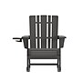 Flash Furniture Halifax Adirondack Rocking Chair with Cup Holder, Gray (LEHMP104531GY)~#|#~91FE6CCC-CA7B-45E9-A819BE8C1DC1EBD1_sc7