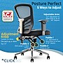 Click365 Ergonomic Mesh Swivel Task Chair, Grey (CCHR10002B)~#|#~9204A98D-1DDD-40C1-BDC1F590A7CAD70F_sc7