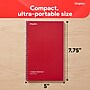 Staples 1-Subject Notebooks, 5" x 7.75", College Ruled, 80 Sheets, Assorted Colors, 3/Pack (ST11670C)~#|#~92083829-1ED7-4547-B544E666F669B11D_sc7