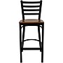 Flash Furniture Metal Back Wood Restaurant Barstool, Cherry (XUDG697BBARCHW)~#|#~9209158F-33DA-4F50-BAC2B9919AA8FFA9_sc7