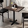 Flash Furniture Bennett Wooden Commercial Indoor Table, 30" x 24", Dark Brown Top/Black Base (GSF2430DBT2222)~#|#~92095C89-ED8E-42A7-962929E89902D5C0_sc7
