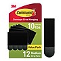 Command Medium Hanging Strips, 10 lb., Black, 12/Pack (17204BLK12ES)~#|#~920AB5E2-2F06-4E0B-958E9DC03254EB66_sc7