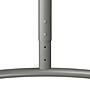 Correll 60"W x 24"D Adjustable Foldable Rectangular Training Room Table, Laminate, With Wheels, Frosty White Dry Erase~#|#~920F6464-9932-4FEB-B4054DFE9D68FDA5_sc7