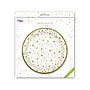 Pukka Party Stars Christmas Paper Plates, Gold, 8/Pack (PTY559)~#|#~921B5369-7A7E-4D82-AF377D1DDC04B386_sc7