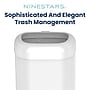Nine Stars Stainless Steel Open Top Trash Can, 21.1 Gallon, White (OTT-80-4WH)~#|#~92233536-C209-42D1-A2DE7B369CC547BF_sc7
