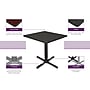 Regency Kee Square Laminate Breakroom Table, 30"D x 30"W, Ash Grey/Chrome (TB3030AGBPCM)~#|#~9223F88B-E05F-429C-9D82120D3BEC27C7_sc7