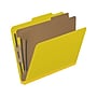 Medical Arts Press Pressboard Classification Folder, 2 Dividers, 2" Expansion, Letter Size, Yellow, 10/Box (DV-T42-26-3YLW)~#|#~922985CC-B5EB-4068-AC214F6D0E514FDF_sc7