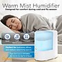 Crane Ultrasonic Warm Mist Tower Humidifier 0.5-Gallon, White (EE-5200)~#|#~92298CFA-9B7F-4662-A2E63FFCAC811E4D_sc7