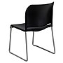 Flash Furniture HERCULES Polypropylene Office Chair, Black, 4/Pack (RUT-238A-BK-GG)~#|#~922BE207-C2AF-47A1-B8E9D6EB2912FA77_sc7