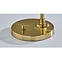 Adesso Gio Incandescent Desk Lamp, 22"H, Antique Brass/White (3302-21)~#|#~922E92CB-D1E1-4E51-B2834CB59C28604C_sc7