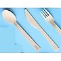World Centric Bamboo Cutlery, Knife/Fork/Spoon/Napkin, 6.7", Natural, 250/Carton (WORASBBTN)~#|#~92363435-EA6E-467C-83B172286B8C4BD9_sc7