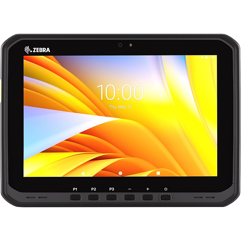 Zebra ET60 10.1" Tablet, Wi-Fi, 128GB, Android, Black (ET60AW-0SQAGS00A0-NA) image 1