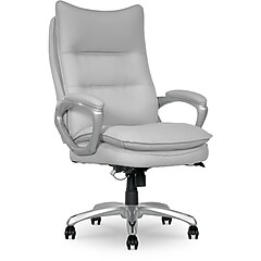 La-Z-Boy Jenkins Ergonomic Bonded Leather Executive Big & Tall