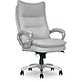 La-Z-Boy Jenkins Ergonomic Bonded Leather Executive Big & Tall Chair, 400 lb. Capacity, White (60075-WHT)~#|#~9240F56F-2BB6-4DDE-8510249471DC0CFB_sc7