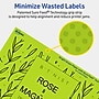 Avery Printable Rectangle Multipurpose Labels, 4.75" x 7.75", Bright Green, 80/Pack (94255)~#|#~924D2B49-152B-407A-B2AA5818B8C4340C_sc7