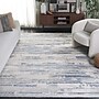 Safavieh Whisper Collection 8' x 10' Rectangle Indoor Area Rug, Machine Made, Grey/Blue Ivory (WHS542F-8)~#|#~924E19C5-D14D-4B53-BA2EDD1EB76C0F77_sc7