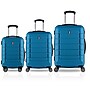 TUCCI 3-Piece Hardside Spinner Carry-On Luggage Set, TSA Checkpoint Friendly, Blue (T0273-03PC-BLU)~#|#~924F1FF9-C593-4B34-92C637FC4ECA3F6F_sc7