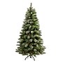 Nearly Natural 6-ft Snowed French Alps Mountain Pine Artificial Christmas Tree with 583 Bendable Branches and Pine Cones (T1859)~#|#~924F5EA1-286A-4086-9B65B51C5510CF5C_sc7