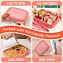Bentgo Kids Bento Box, 5-Compartment, Coral (BGOKIDS-CO)~#|#~92561F0E-2773-42D6-B77020AC3515543A_sc7