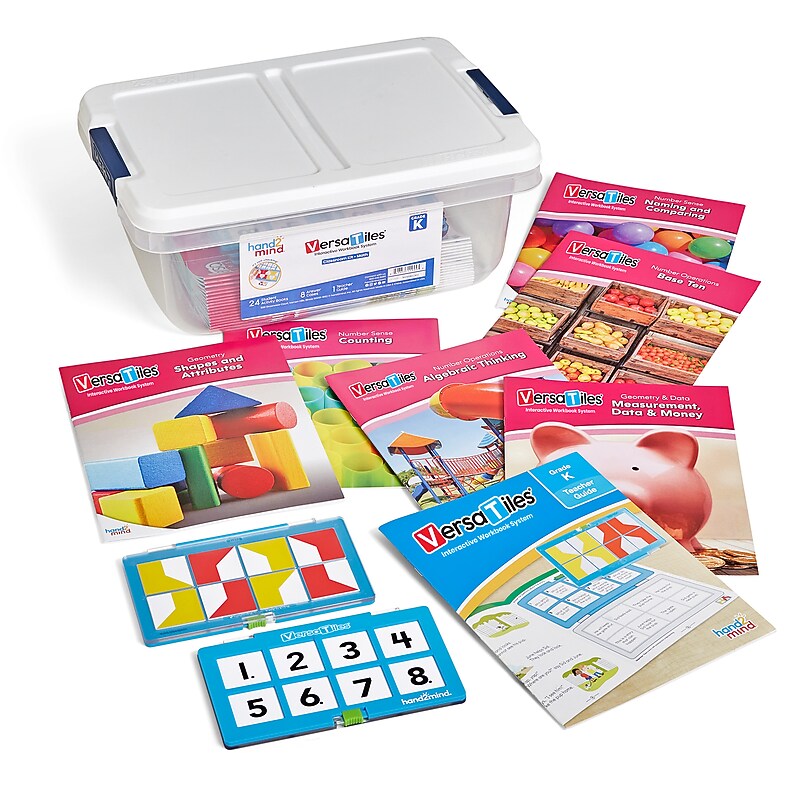 hand2mind VersaTiles Grade K Math Classroom Kit (90891) image 1