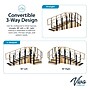 Viva Comfort Wood Physical Therapy Non-Slip Convertible Staircase with Safety Handles, 500 lb Capacity, Oak (ADIME906-02-30)~#|#~925FBF0C-3B0D-44E8-84403C68FF72610A_sc7