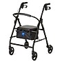 Medline Basic Folding Rollator, Adult, Black (MDS86830EBL)~#|#~92612E4C-6FDE-4662-A578208E49F0F72C_sc7