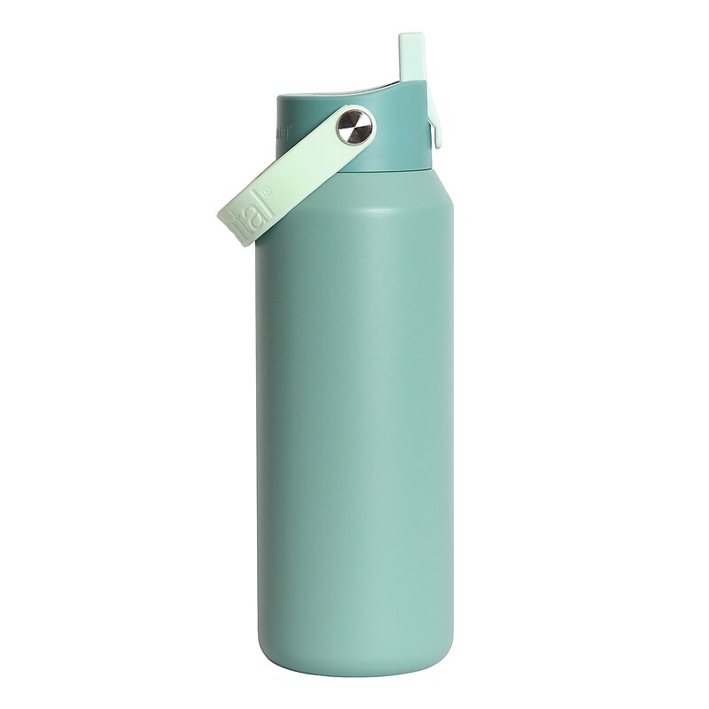Elemental Core Stainless Steel Double Wall Insulated Water Bottle, 40 oz., Sage (EMLEBC40SG18) image 1